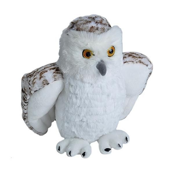 Hóbagoly barnás plüss 30 cm