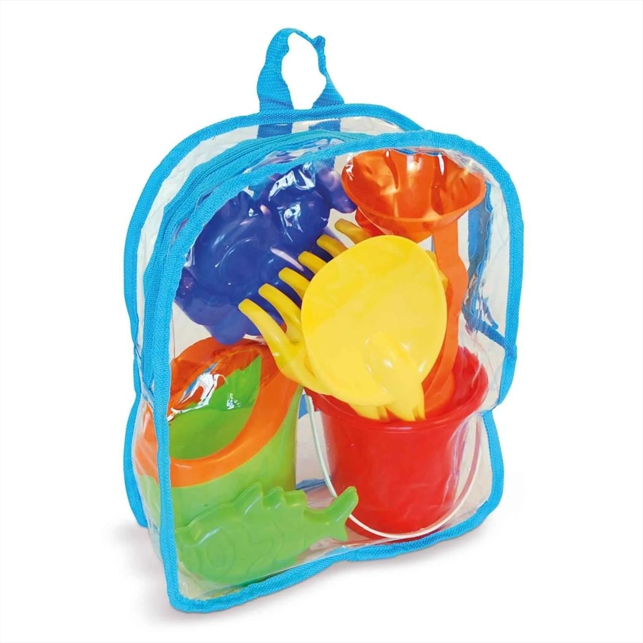 Homokozószett hátizsákban