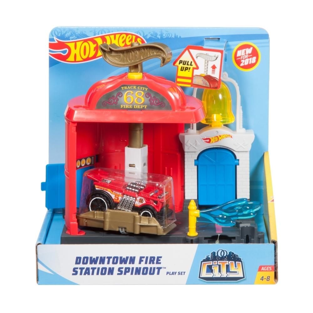 Hot Wheels City alap pálya - Fire Station Spinout