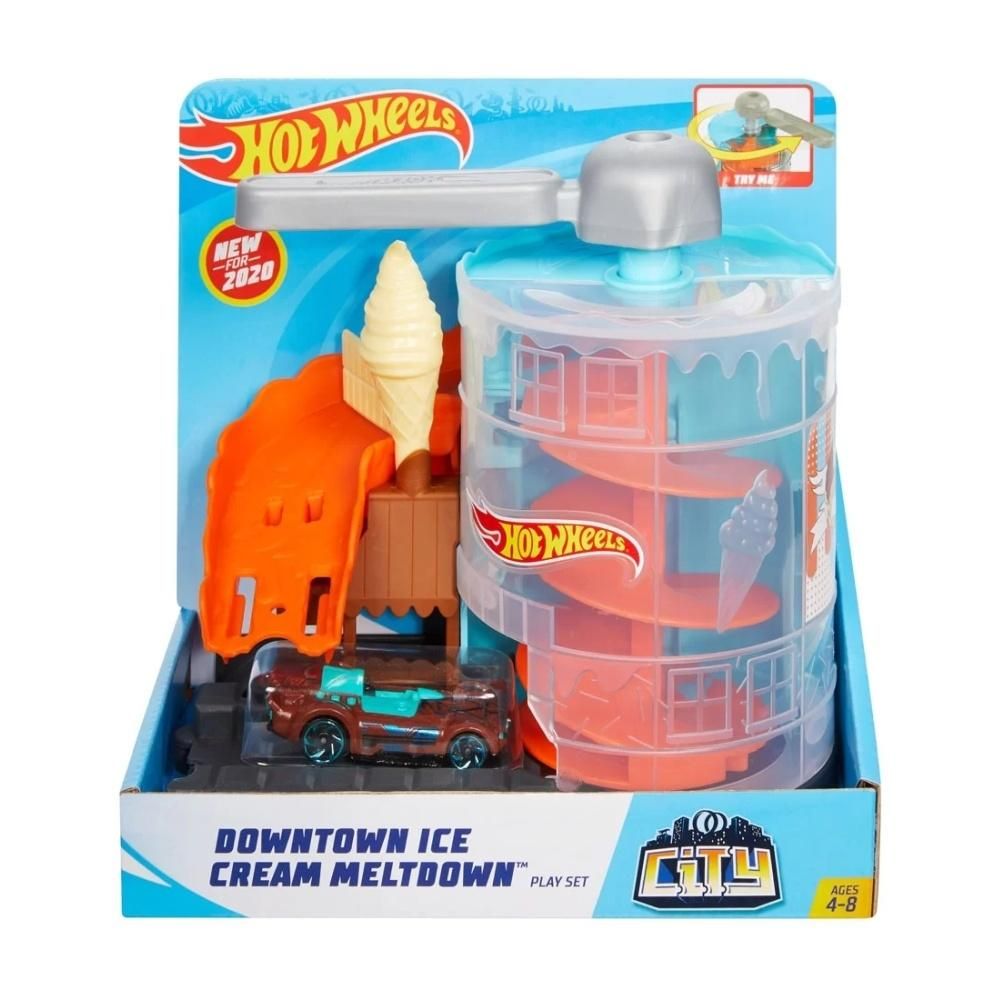 Hot Wheels City alap pálya - Ice Cream Meltdown