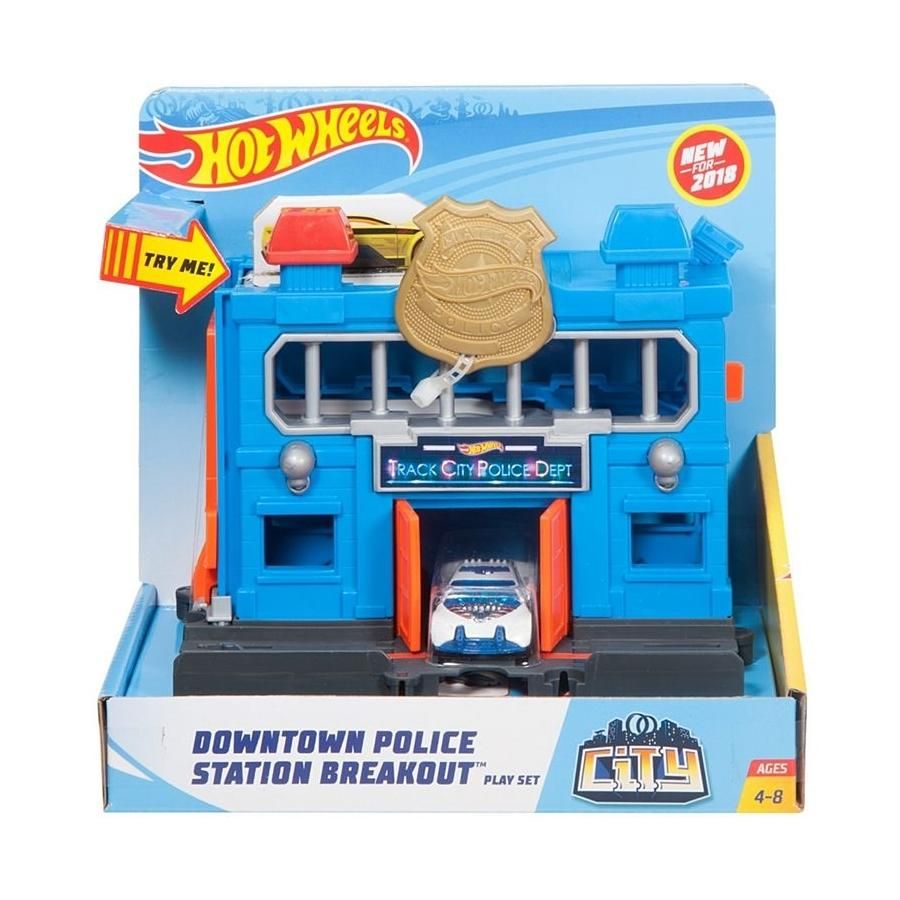 Hot Wheels City alap pálya - Police Station Breakout