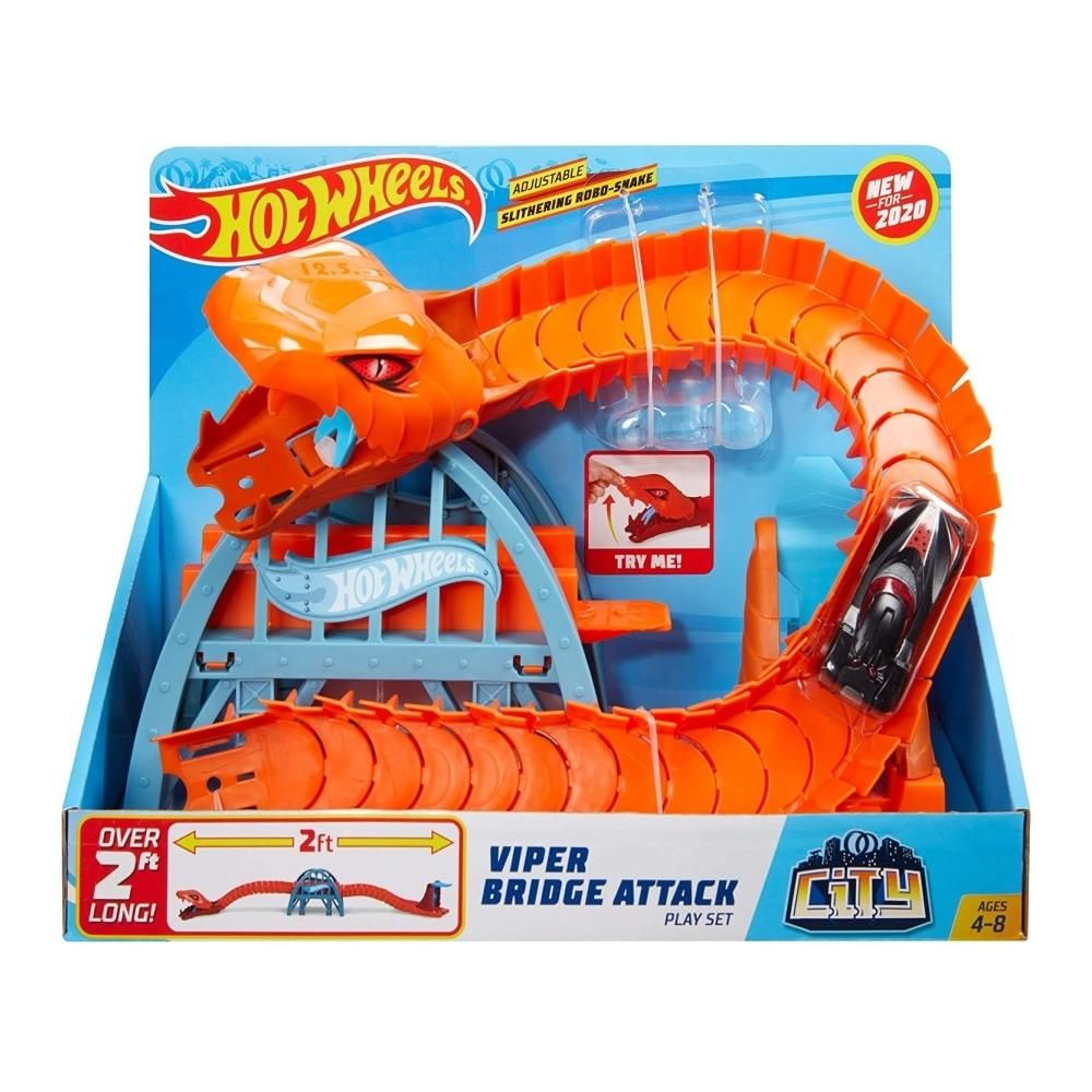 Hot Wheels City közepes pálya - Viper Bridge Attack