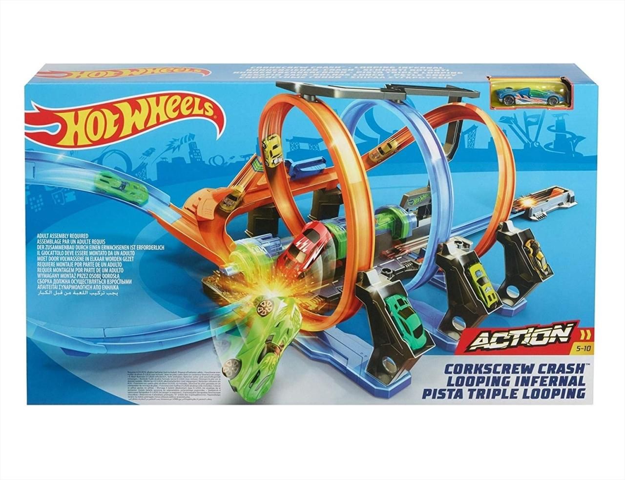 Hot Wheels Dugóhúzó pálya