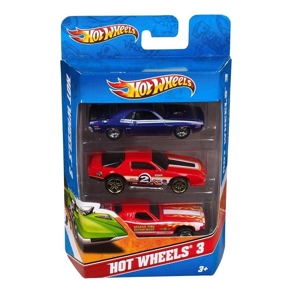 Hot Wheels kisautók 3 db-os (többféle)