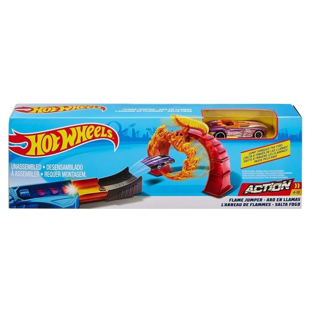 Hot Wheels Klasszikus trükköző játékszett - Flame Jumper