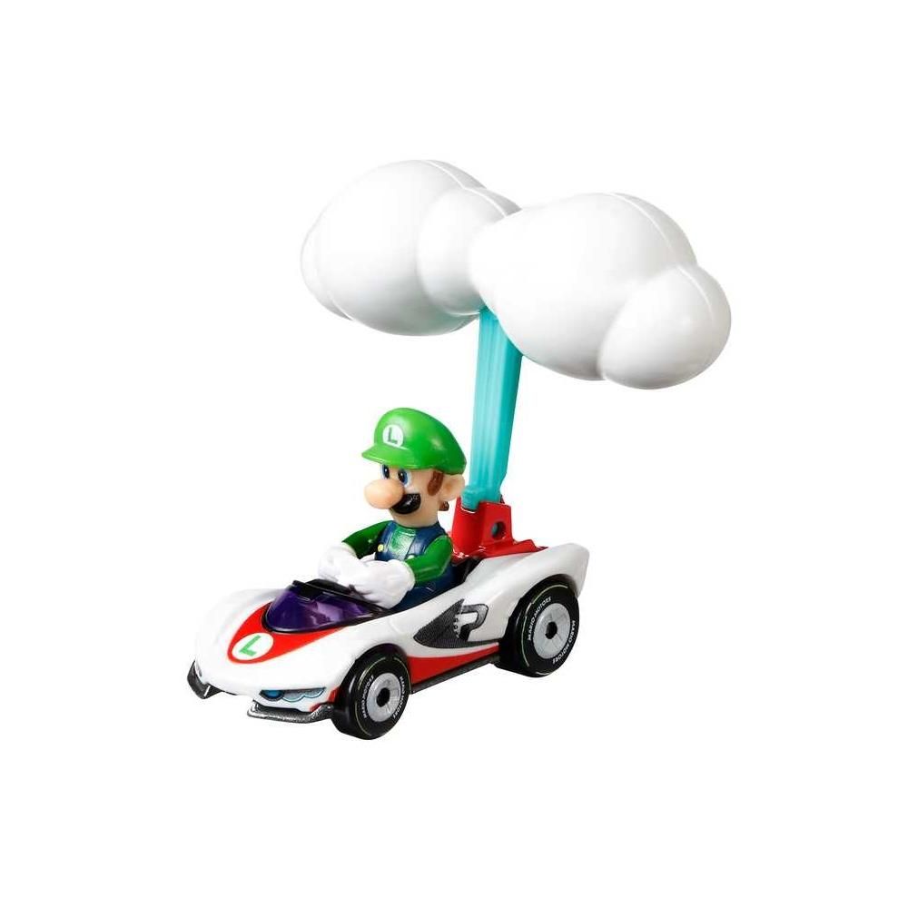 Hot Wheels Mario Kart Gilders kisautó - Luigi (GVD30/GVD35)