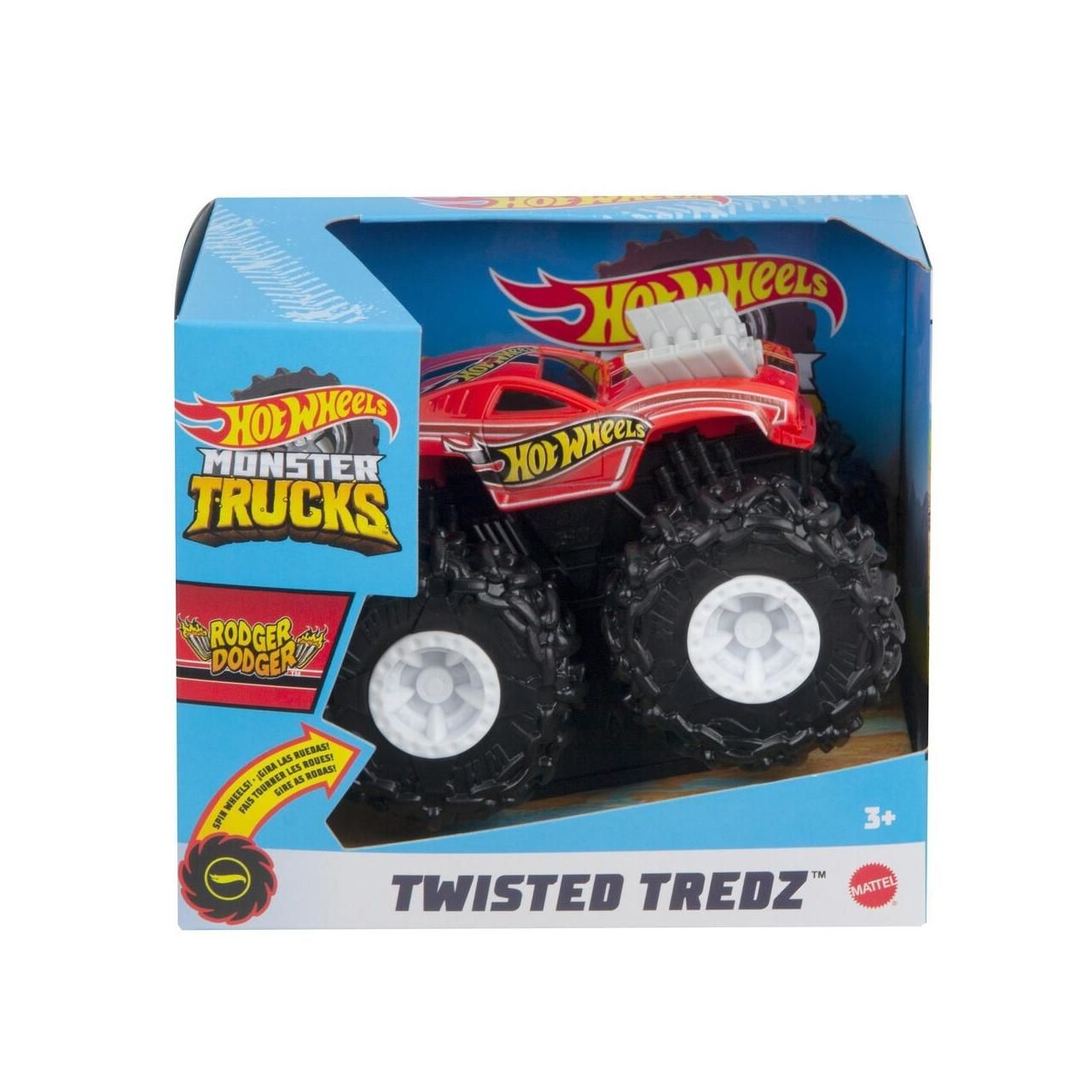 Hot Wheels Monster Trucks kisautó 1:43 - Rodger Dodger (GVK37/GVK43)