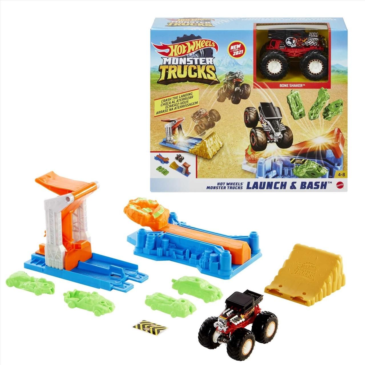 Hot Wheels Monster Trucks pályaszett (GVK08)