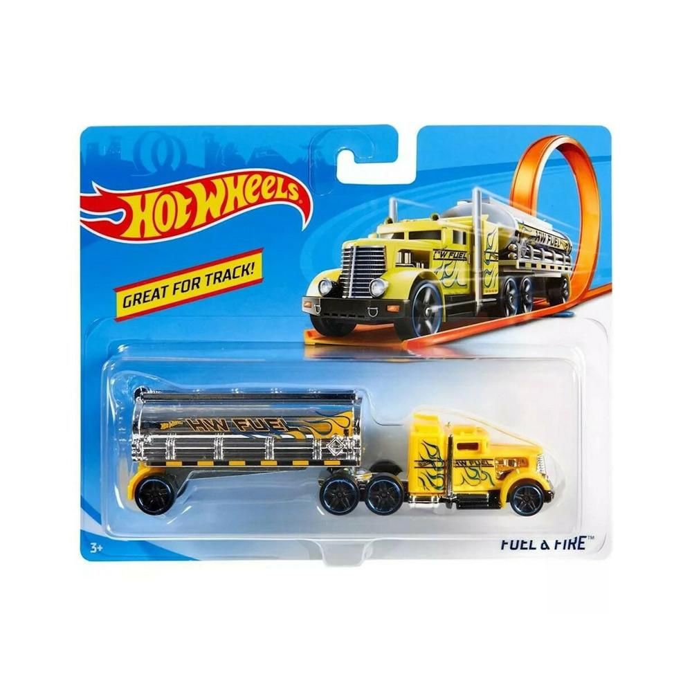 Hot Wheels Szállítóautó - Fuel & Fire