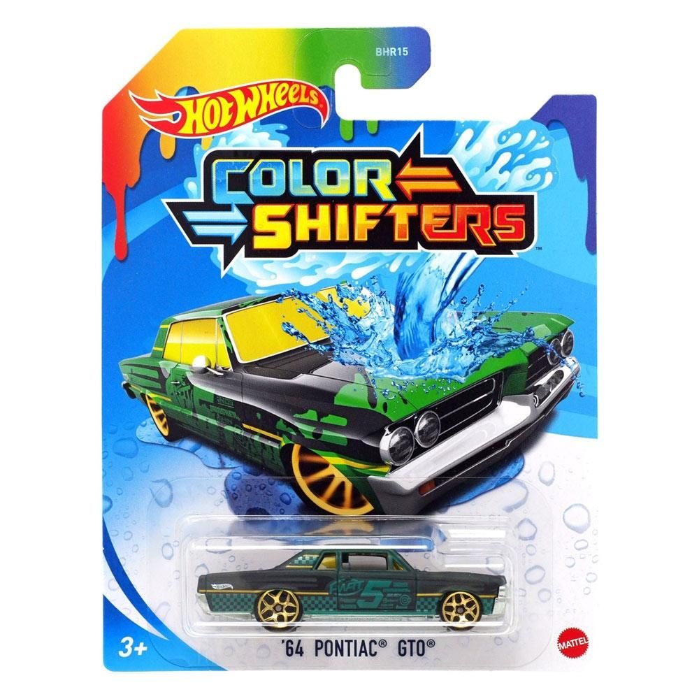 Hot Wheels színváltós kisautó - '64 Pontiac GTO