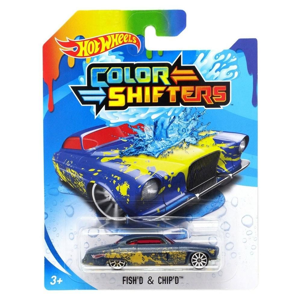 Hot Wheels színváltós kisautó - Fish'd & Chip'd