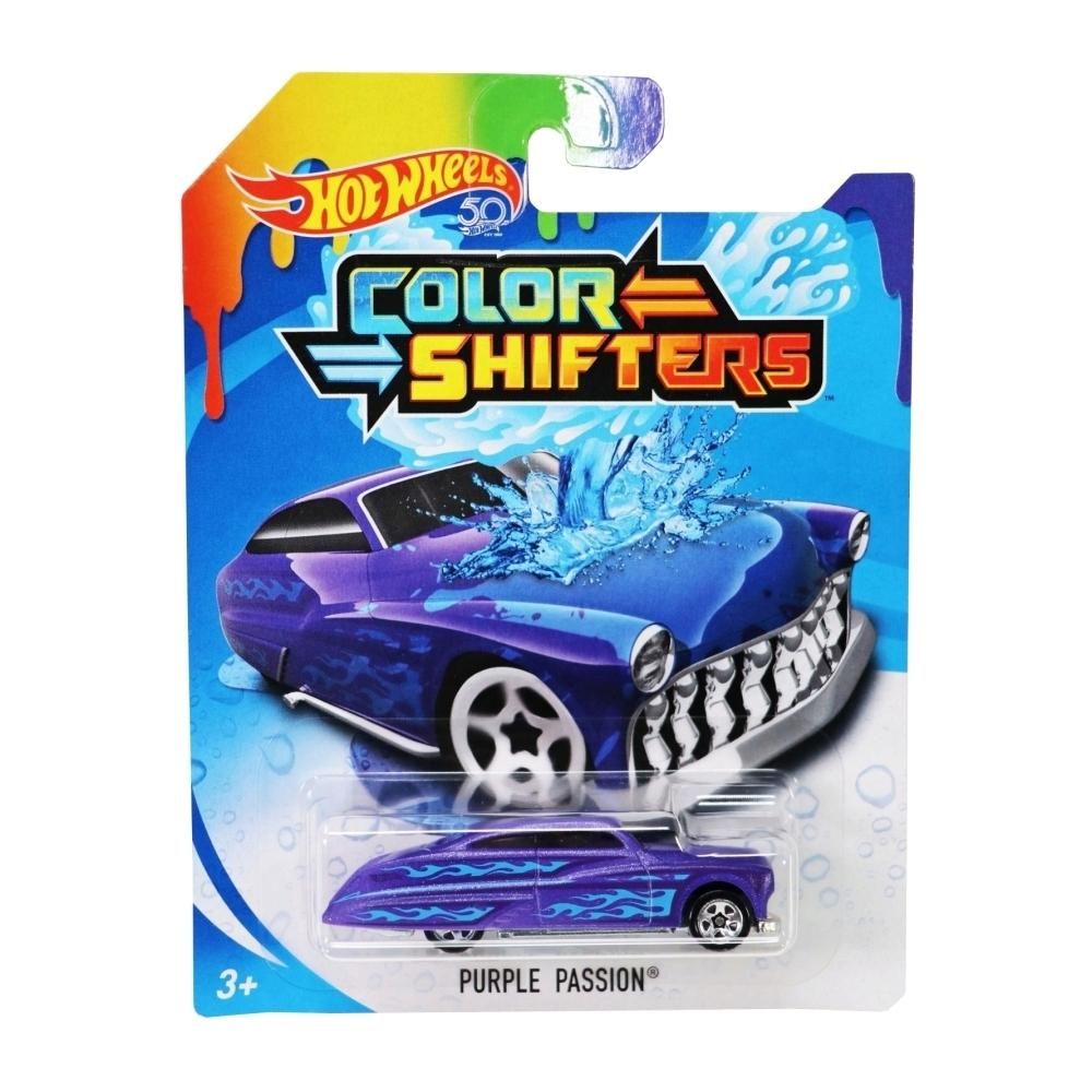 Hot Wheels színváltós kisautó - Purple Passion