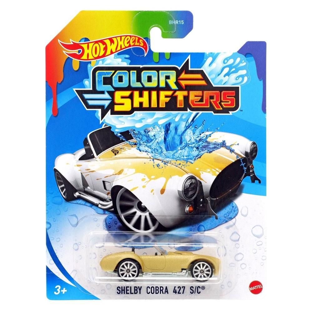 Hot Wheels színváltós kisautó - Shelby Cobra 427 S/C