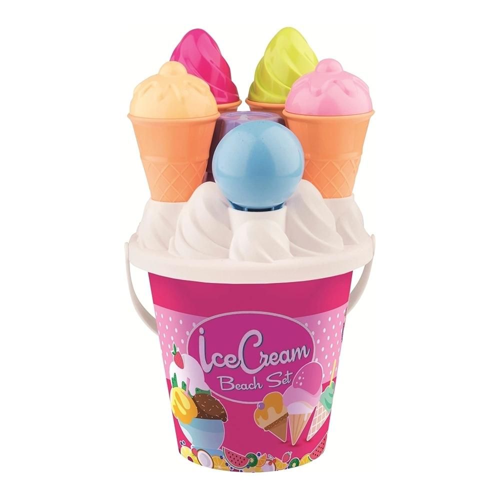 Ice Cream Gelarti 14 részes homokozó szett pink