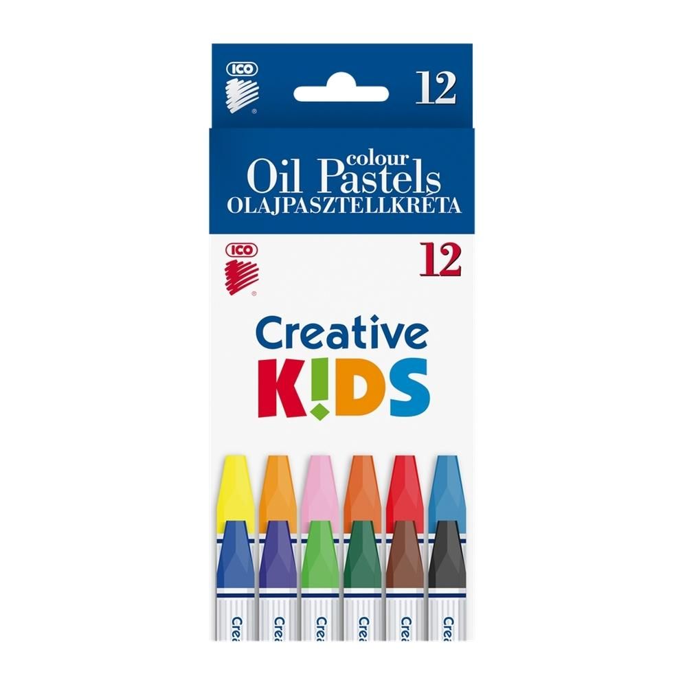 ICO Creative Kids olajpasztellkréta szett, 12 db-os