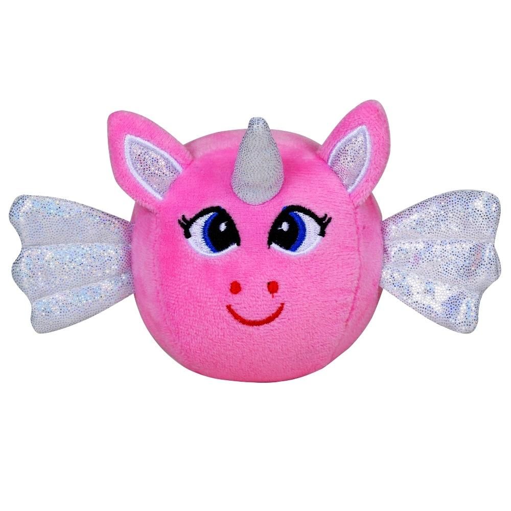 Ilanit Unikornis plüss stresszlabda 9 cm - ezüst