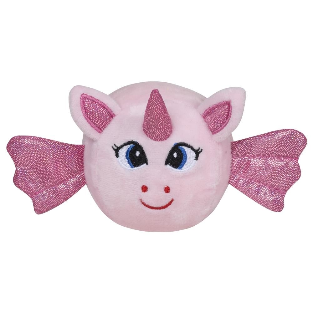 Ilanit Unikornis plüss stresszlabda 9 cm - rózsaszín