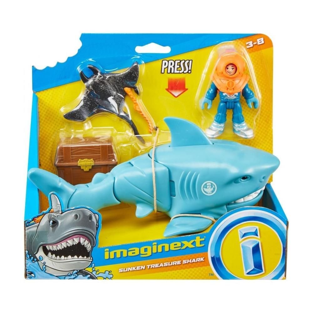 Imaginext cápás játékszett - cápa és búvár
