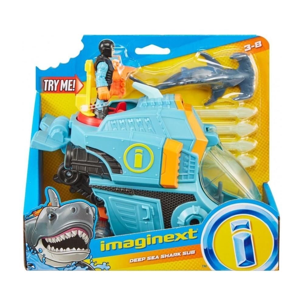 Imaginext cápás játékszett - tengeralattjáró