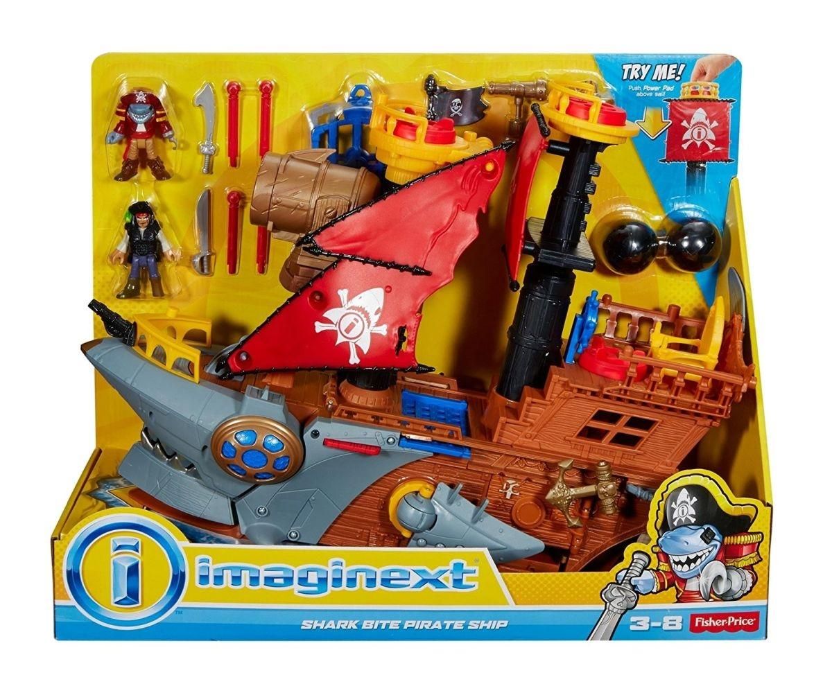 Imaginext cápás nagy kalózhajó