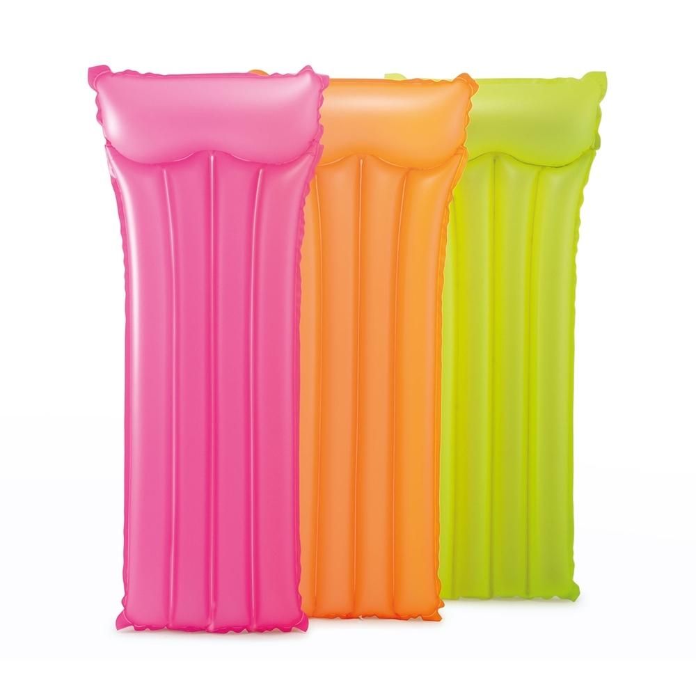 Intex Felfújható neon gumimatrac (3 féle)