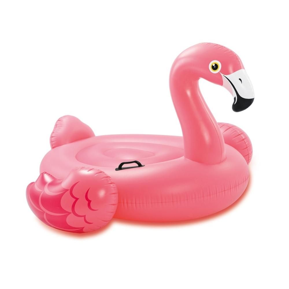 Intex Flamingó matrac kapaszkodóval