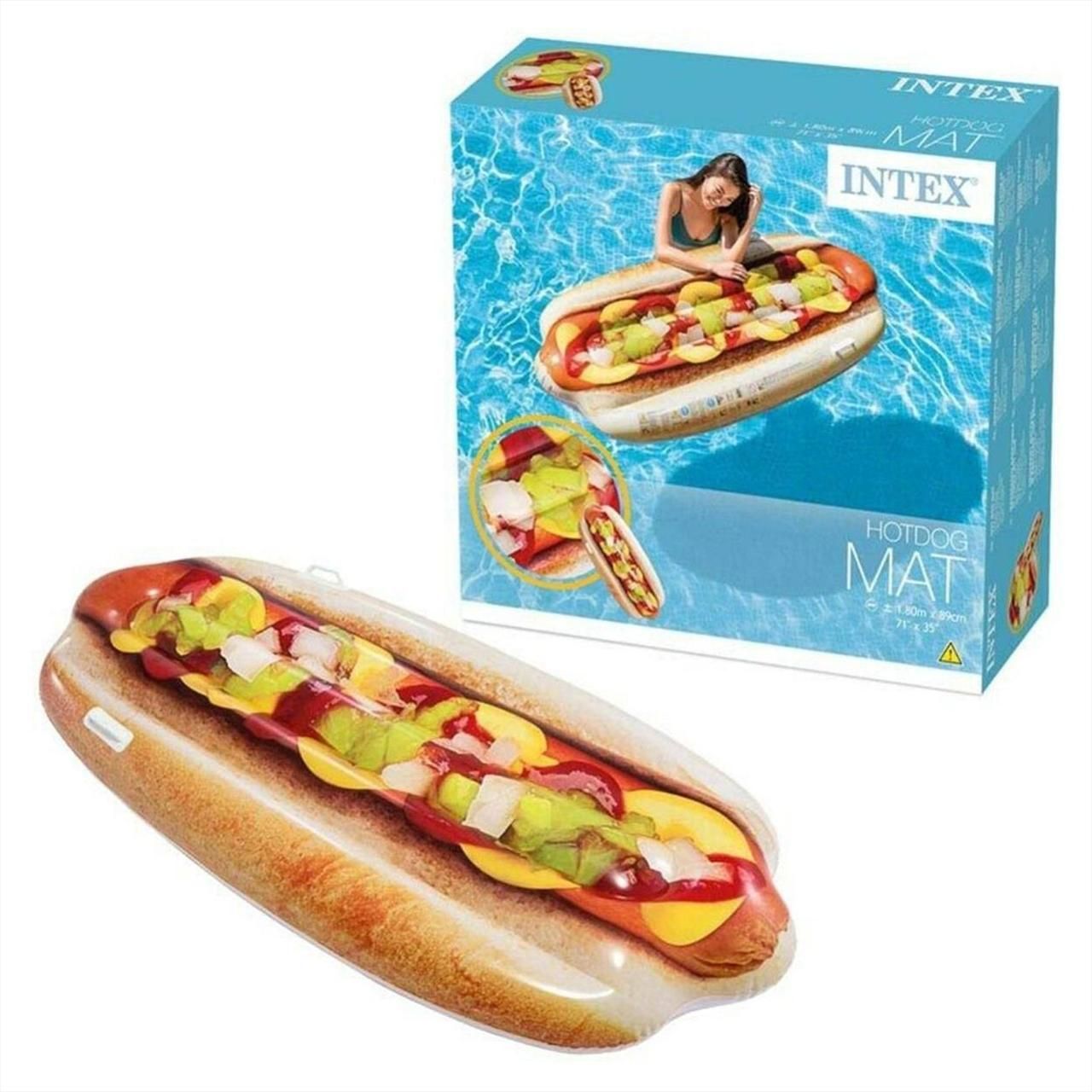 Intex Hotdog matrac 180x89 cm