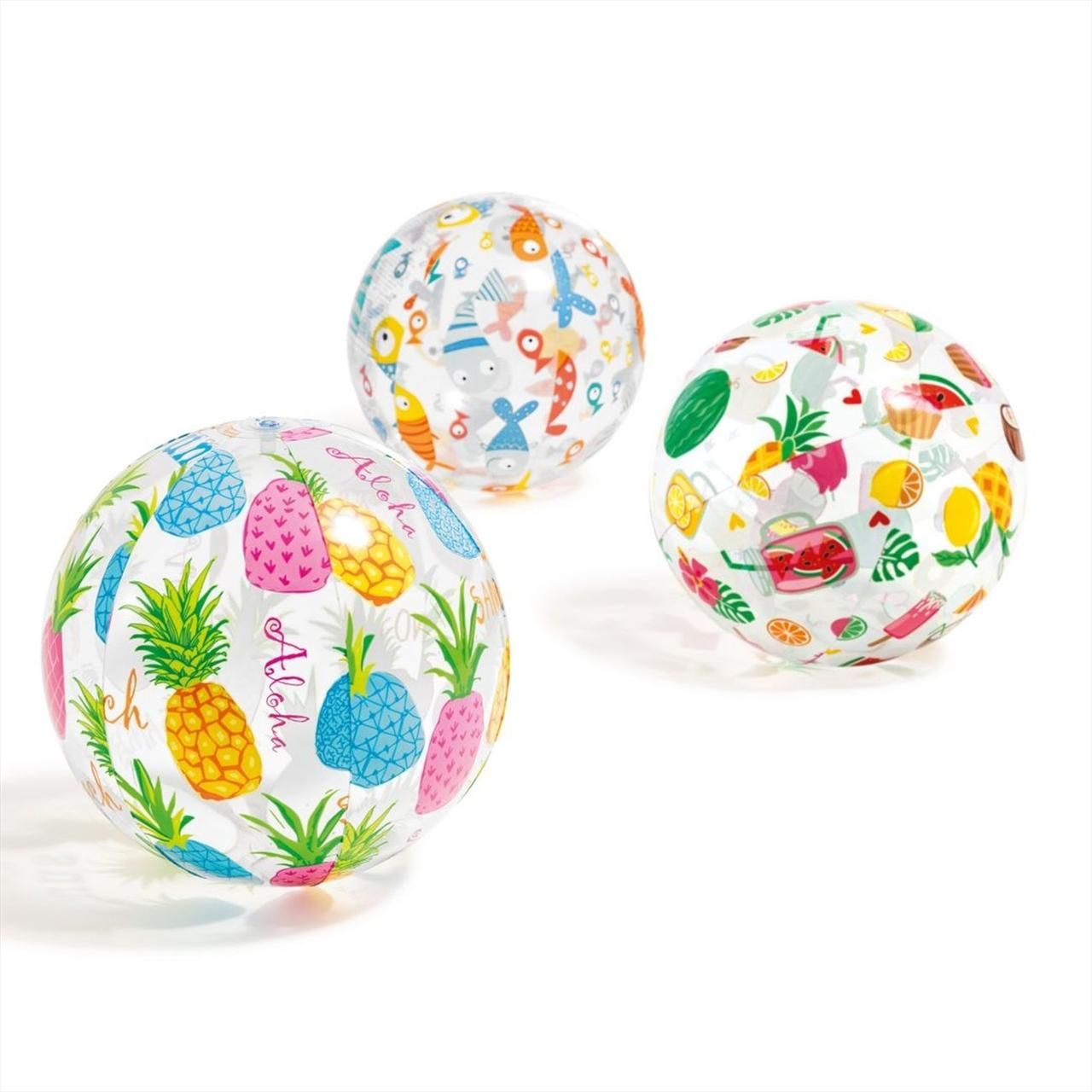 Intex Mintás strandlabda 3 féle minta 51 cm