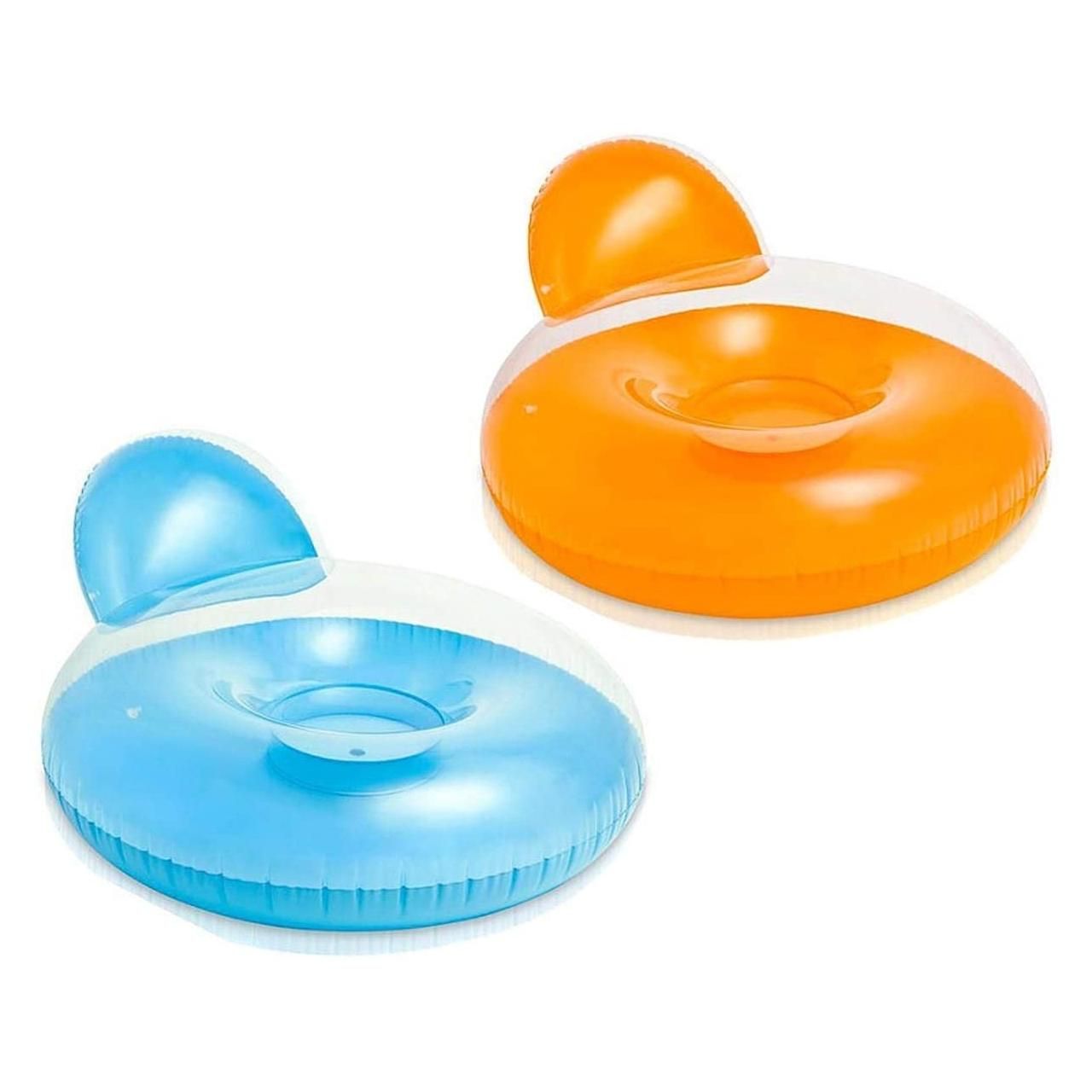 Intex Pillow-back sziget matrac 137x122 cm