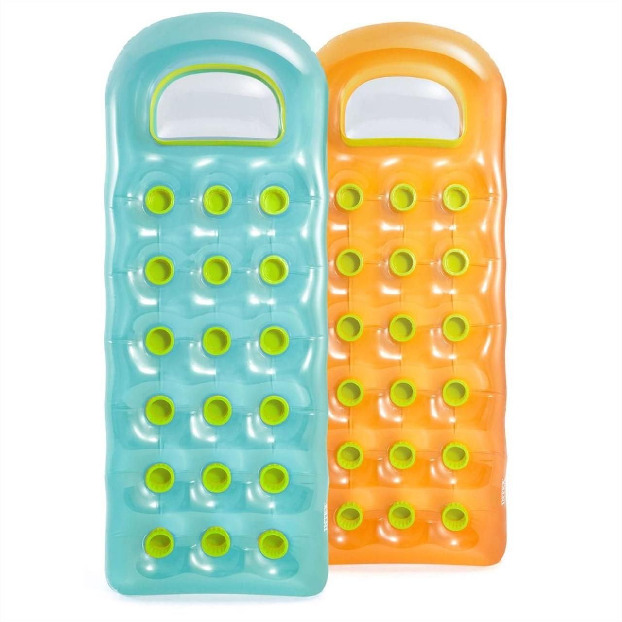 Intex Színes poharas matrac 188x71 cm