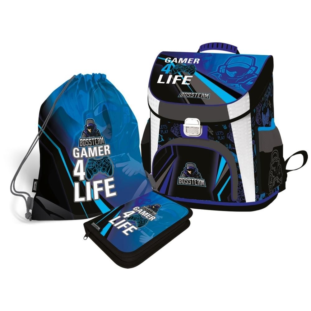 Iskolatáska Prémium 3 db-os szett - Gamer 4Life