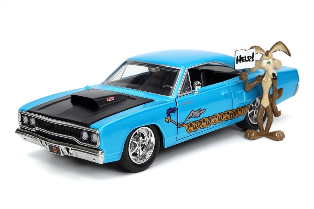 Jada Looney Tunes Road Runner 1:24 autómodell
