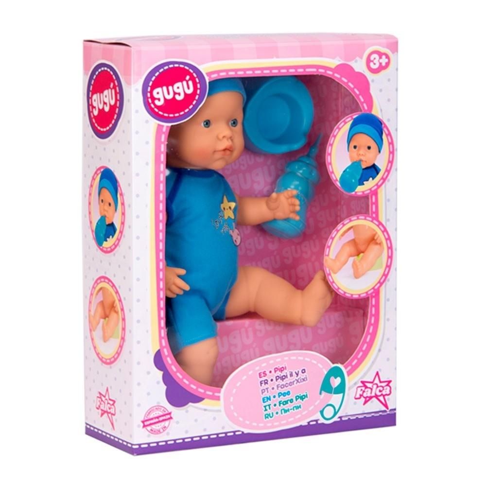Jesmar Gugu pisilő baba bilivel és cumisüveggel