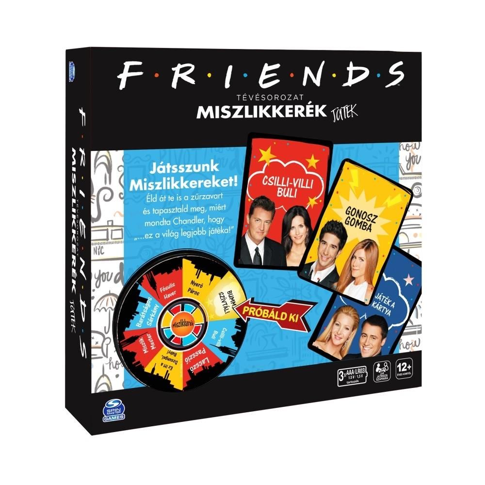 Jóbarátok Miszlikkerék társasjáték