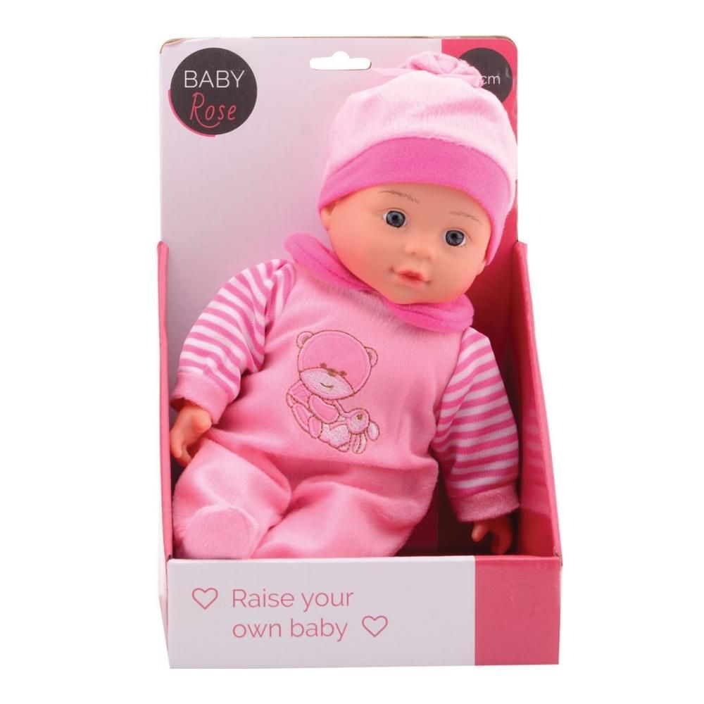 Johntoy Baby Rose baba 30 cm (2 féle)