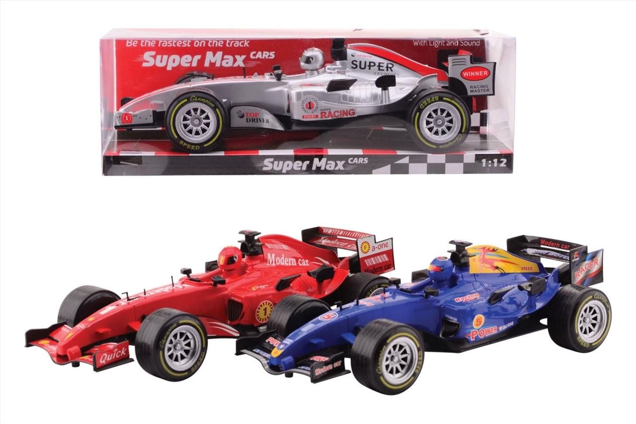 Johntoy F1 versenyautó fénnyel és hanggal, 1:12 méretarány (3 féle) 