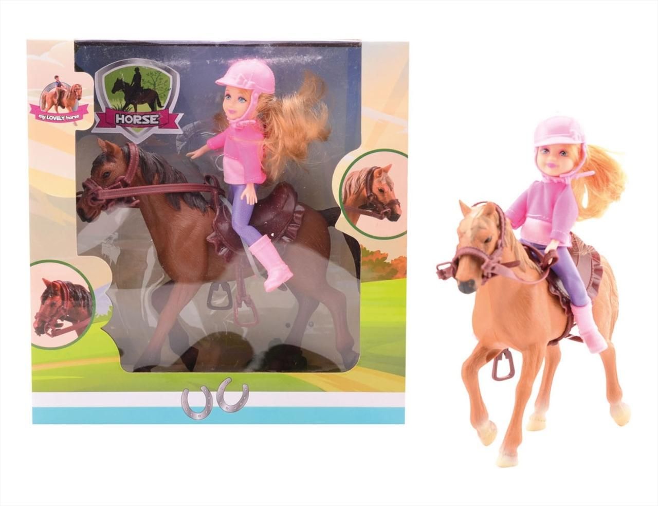 Johntoy Ló lovassal (2 féle)