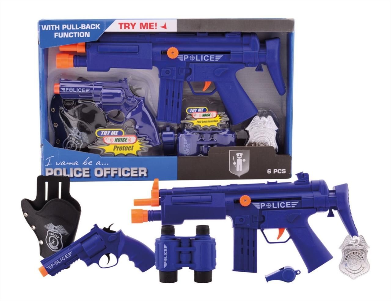 Johntoy Rendőr deluxe szett 6 db-os