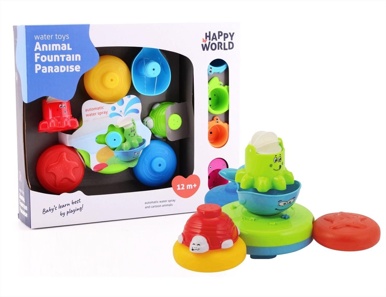 Johntoy Tengeri állatok szökőkút fürdőjáték