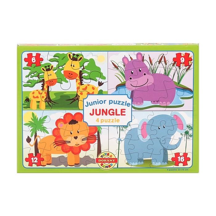 Junior puzzle - dzsungel