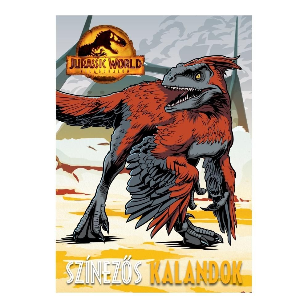 Jurassic World - Világuralom - Színezős kalandok