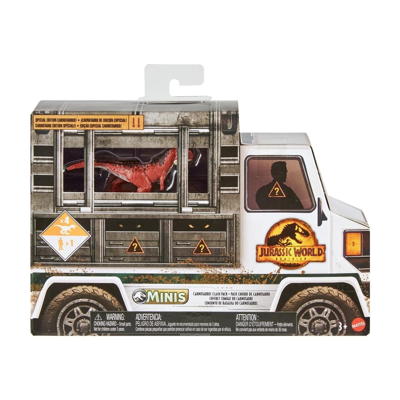 Jurassic World Mini dinók meglepetés csomag - Carntoaurus összecsapás (GWP70/GWP72)