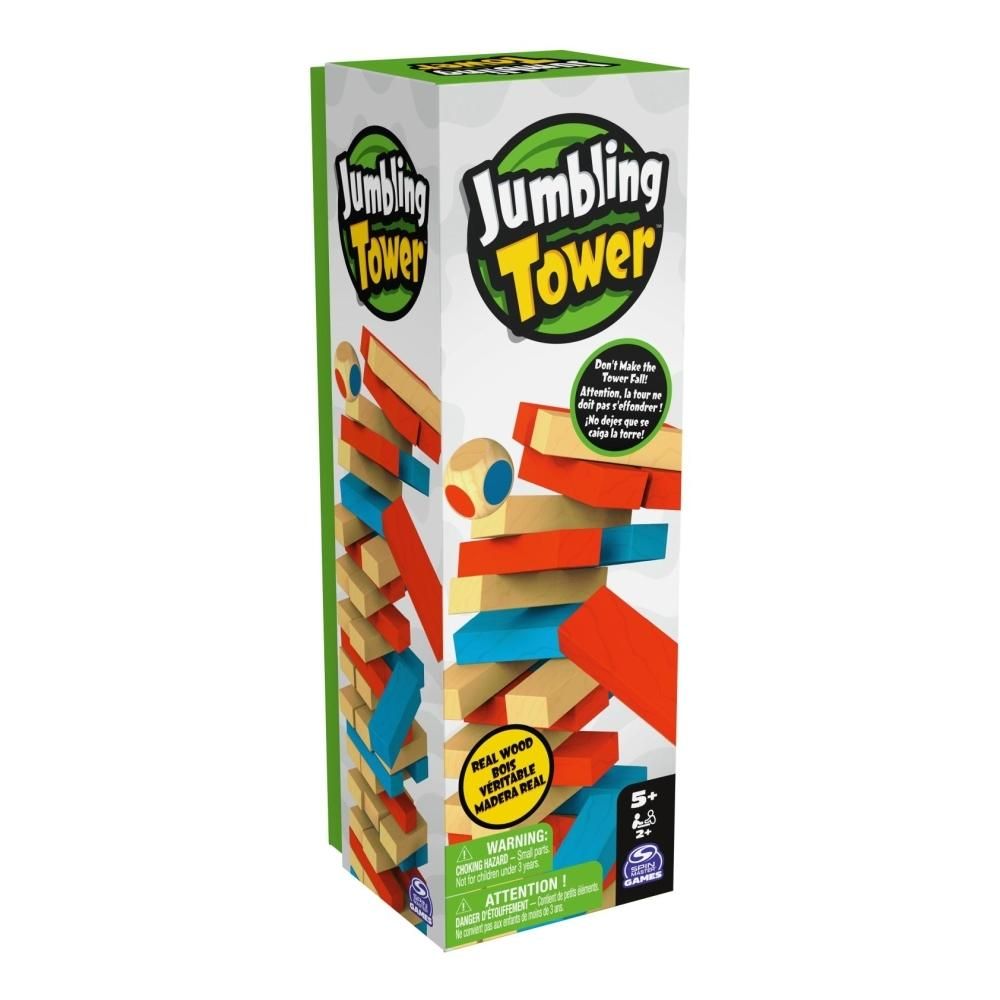 Káosz torony jenga társasjáték