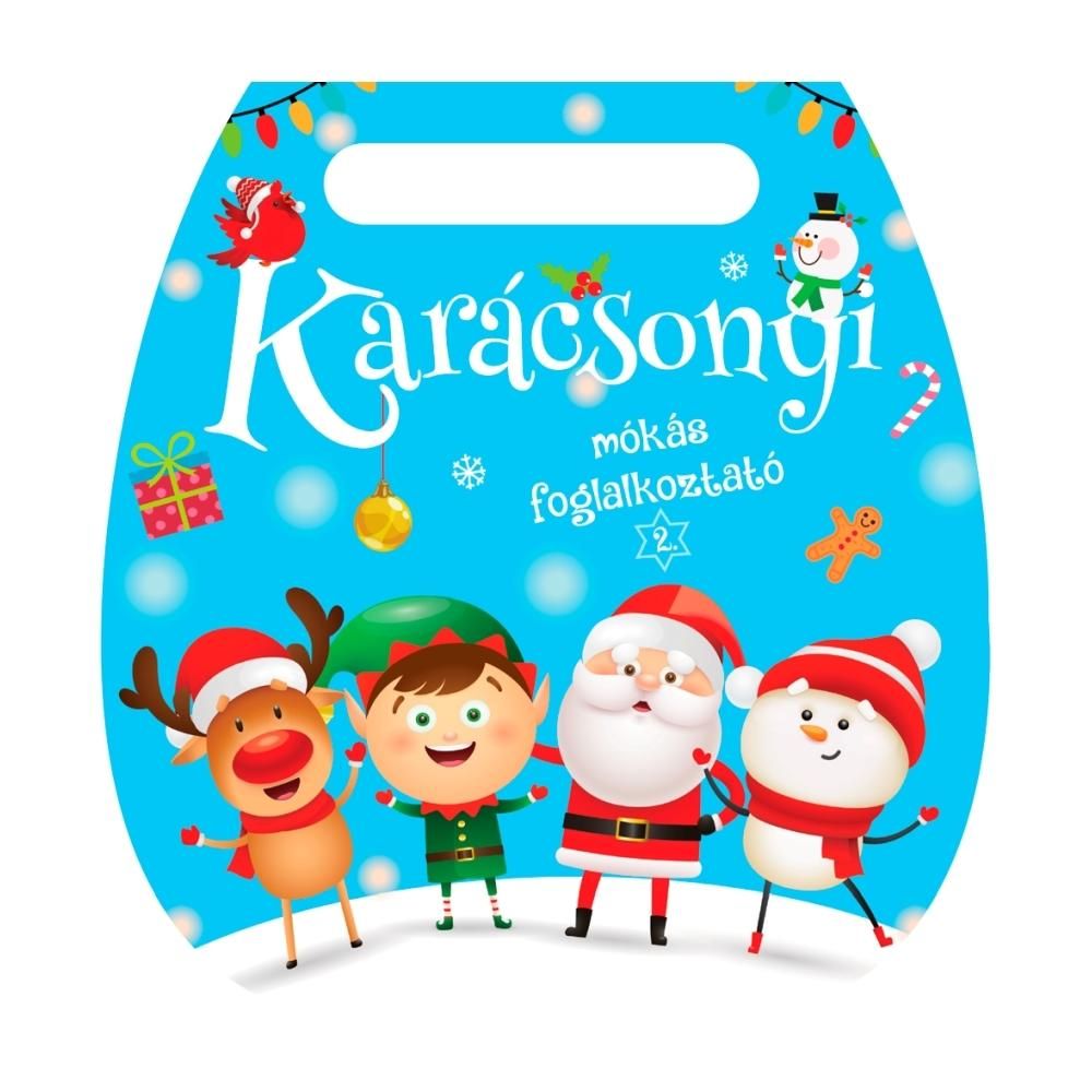 Karácsonyi mókás foglalkoztató 2. - kék