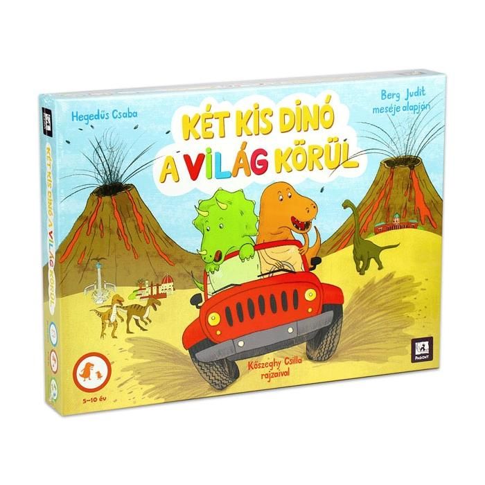Két kis dinó a világ körül társasjáték
