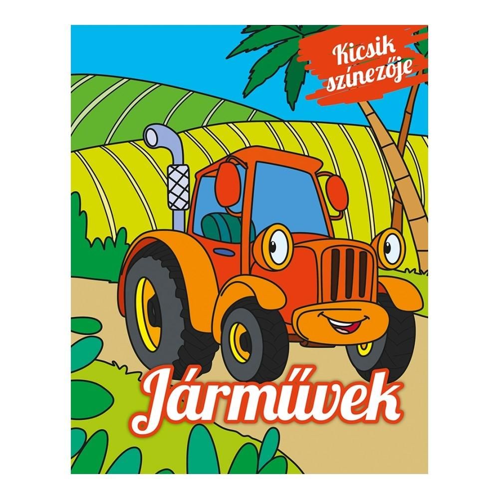 Kicsik színezője - Járművek