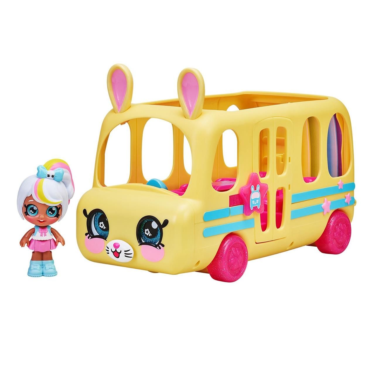 Kindi Kids mini Marsha Mello iskolabusszal