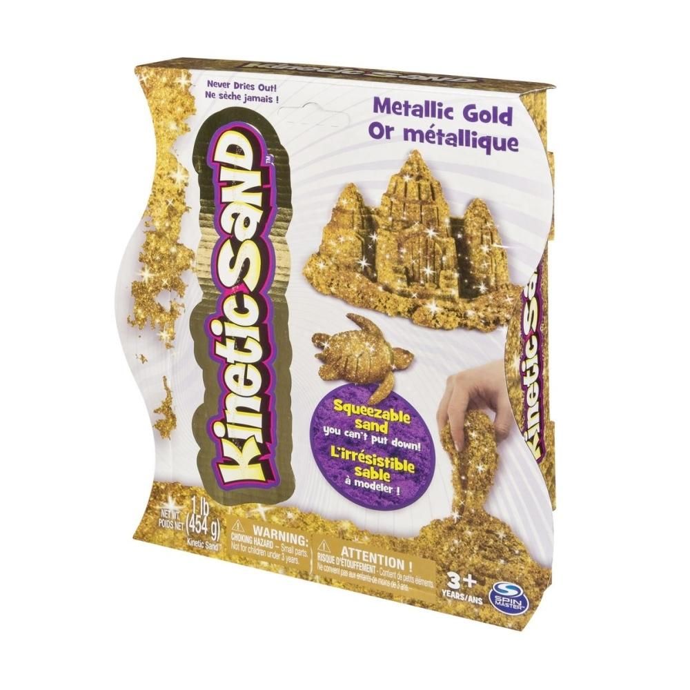 Kinetic Sand Homokgyurma arany/ezüst metál színben (kétféle)