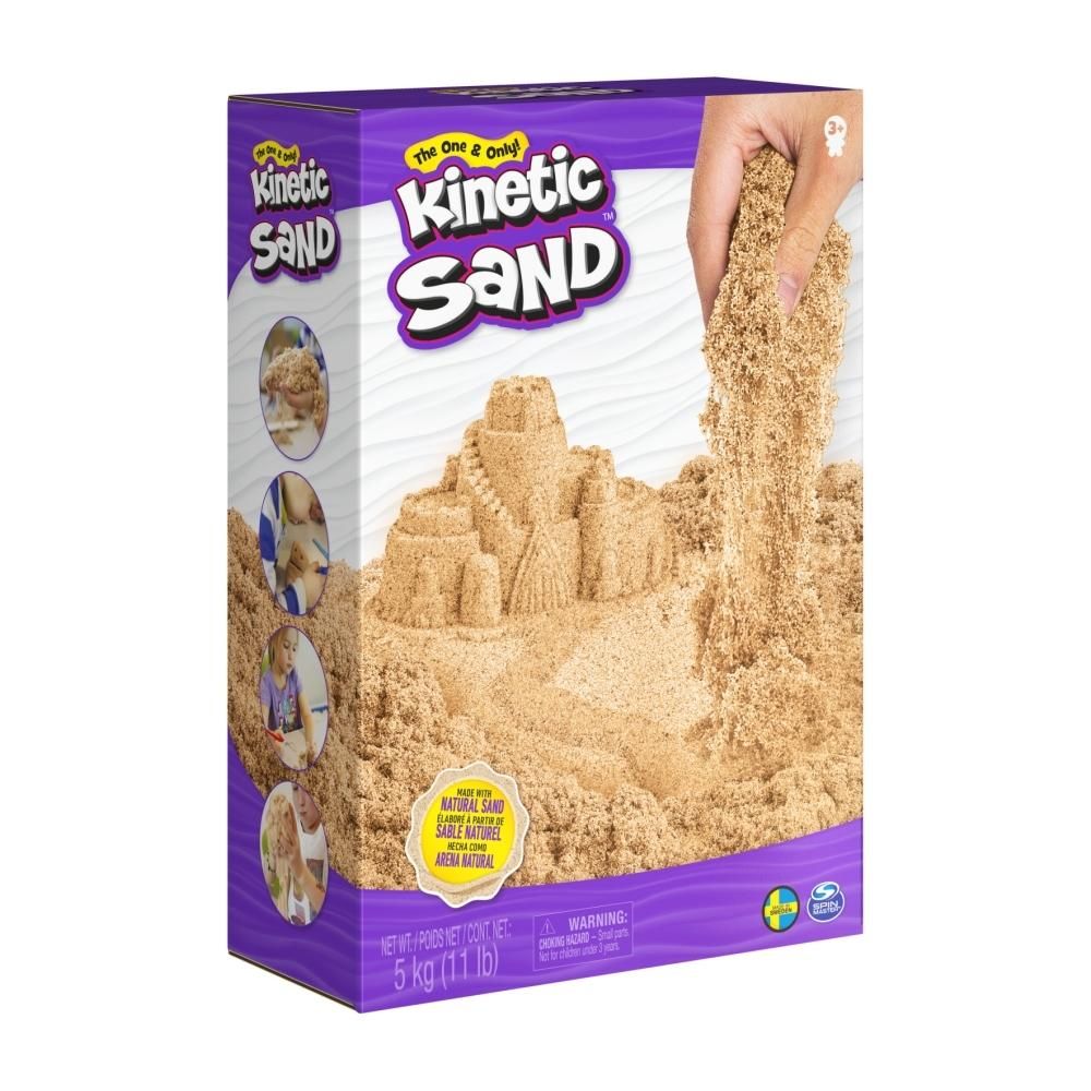 Kinetic Sand Homokgyurma dobozban 5 kg - barna