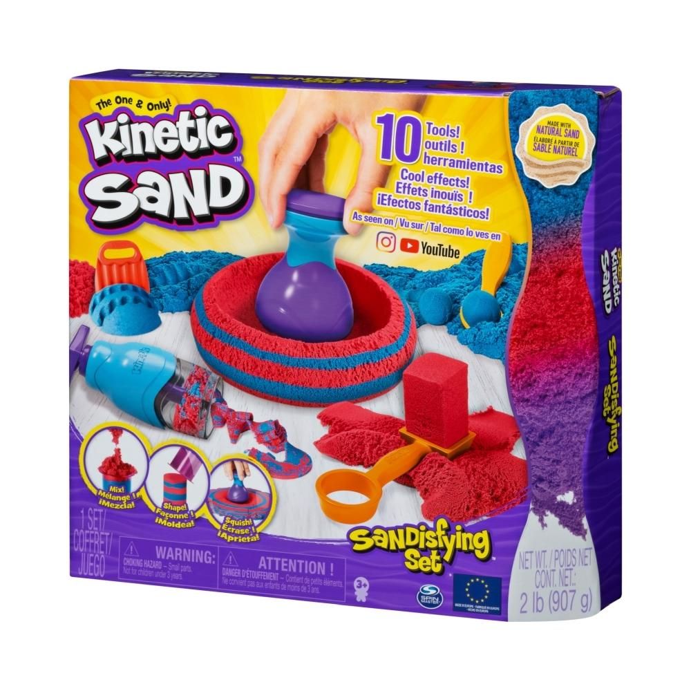 Kinetic Sand Homokgyurma kreatív készlet